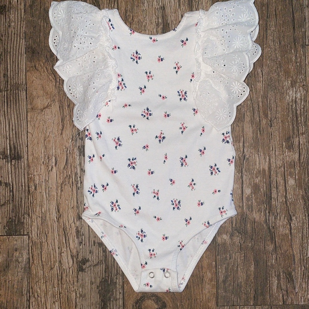 Girls Zara Floral Bodysuit